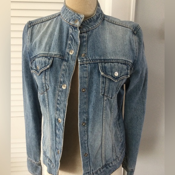 One-of-a-Kind Upcycled Denim Jacket Vincent Van Gogh - Picture 6 of 8